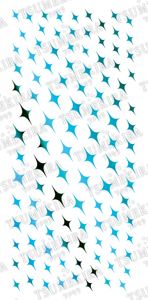 TSUMEKIRA KAI × SPARKLY METALLIC BLUE | SG-KAI-011
