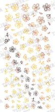 Load image into Gallery viewer, TSUMEKIRA LINE FLOWER GOLD | SG-LNF-001