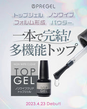 Load image into Gallery viewer, PREGEL NON WIPE CLEAR TOP GEL