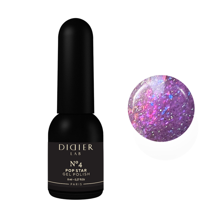 Vernis Semi-Permanent Pop Star No4 Didier Lab 8ml