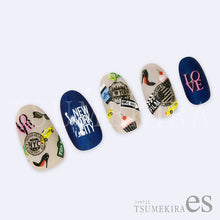 Load image into Gallery viewer, TSUMEKIRA 【ES】 MEGU.CC × LOVE NEW YORK | ES-MGC-001