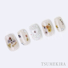 Load image into Gallery viewer, TSUMEKIRA FLOWER DECORATION DARK | NN-FDE-002
