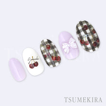 Load image into Gallery viewer, TSUMEKIRA AMI FUKUOKA × DARK CHERRY | NN-FKO-003