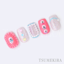 Load image into Gallery viewer, TSUMEKIRA SAKI CHIBA × MOFU FUWA FRIENDS | NN-SAK-008