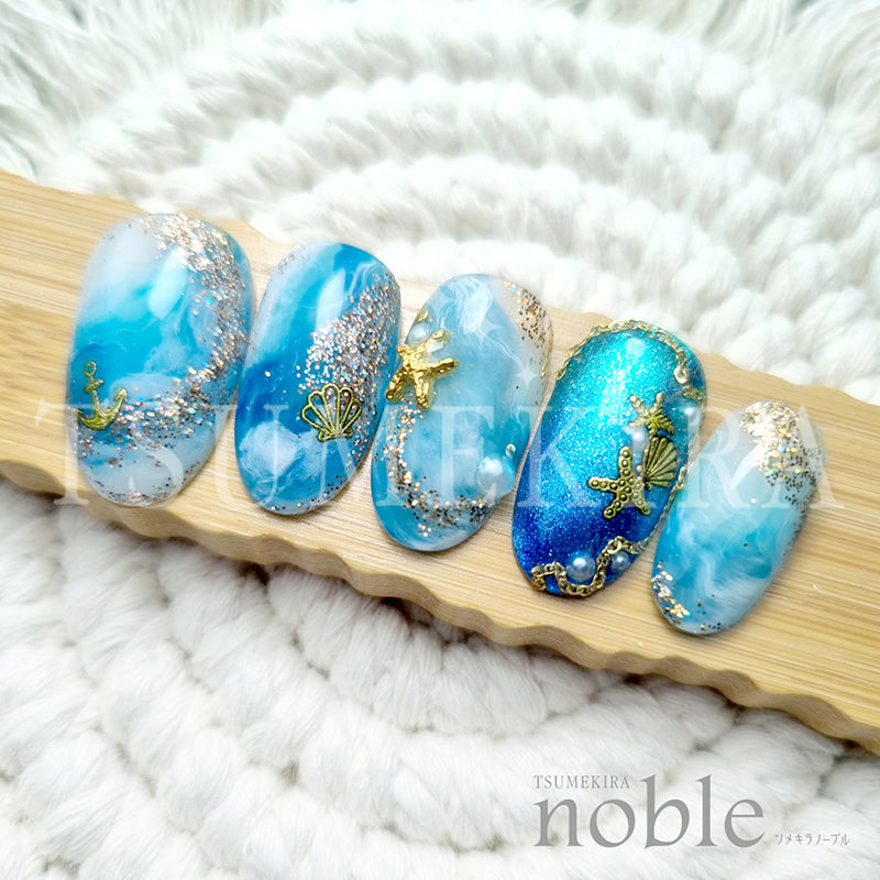 TSUMEKIRA 【NOBLE】 SUMMER PARTS GOLD | NO-SMP-001