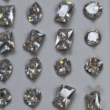 Load image into Gallery viewer, DAZZLING SHINE! CUBIC ZIRCONIA ASSORTED FANCY SHAPE CHATONS