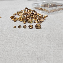 Load image into Gallery viewer, SHINY! ASSORTED SIZES CZECH CRYSTAL CHATONS