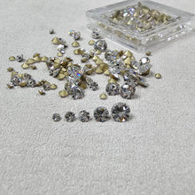 Load image into Gallery viewer, SHINY! ASSORTED SIZES CZECH CRYSTAL CHATONS