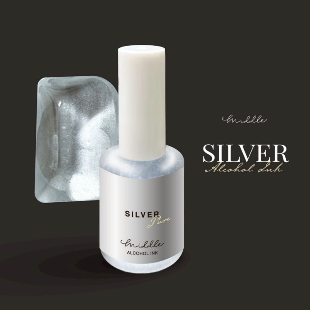MIDDLE ALCOHOL INK - SILVER