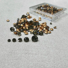 Load image into Gallery viewer, SHINY! ASSORTED SIZES CZECH CRYSTAL CHATONS