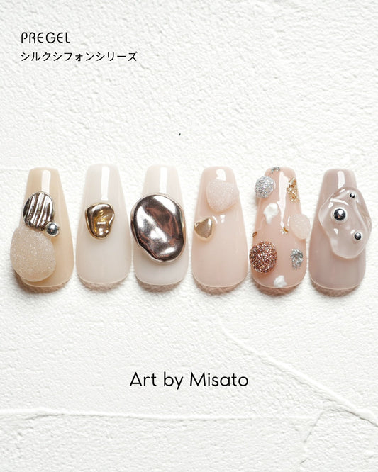 PREGEL COLOR EX SILK CHIFFON SERIES