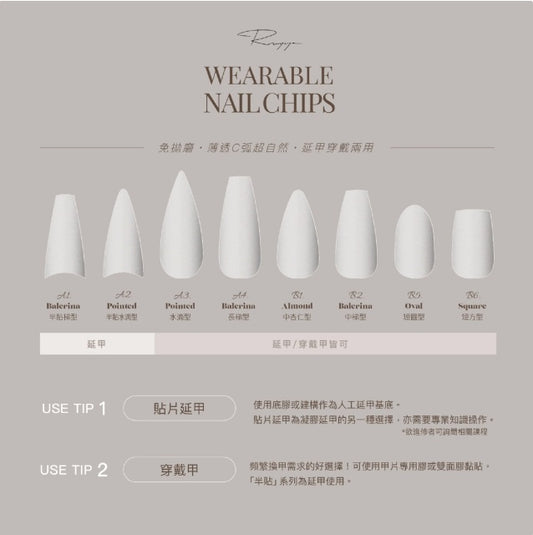 RUYIYA WEARABLE NAIL CHIPS
