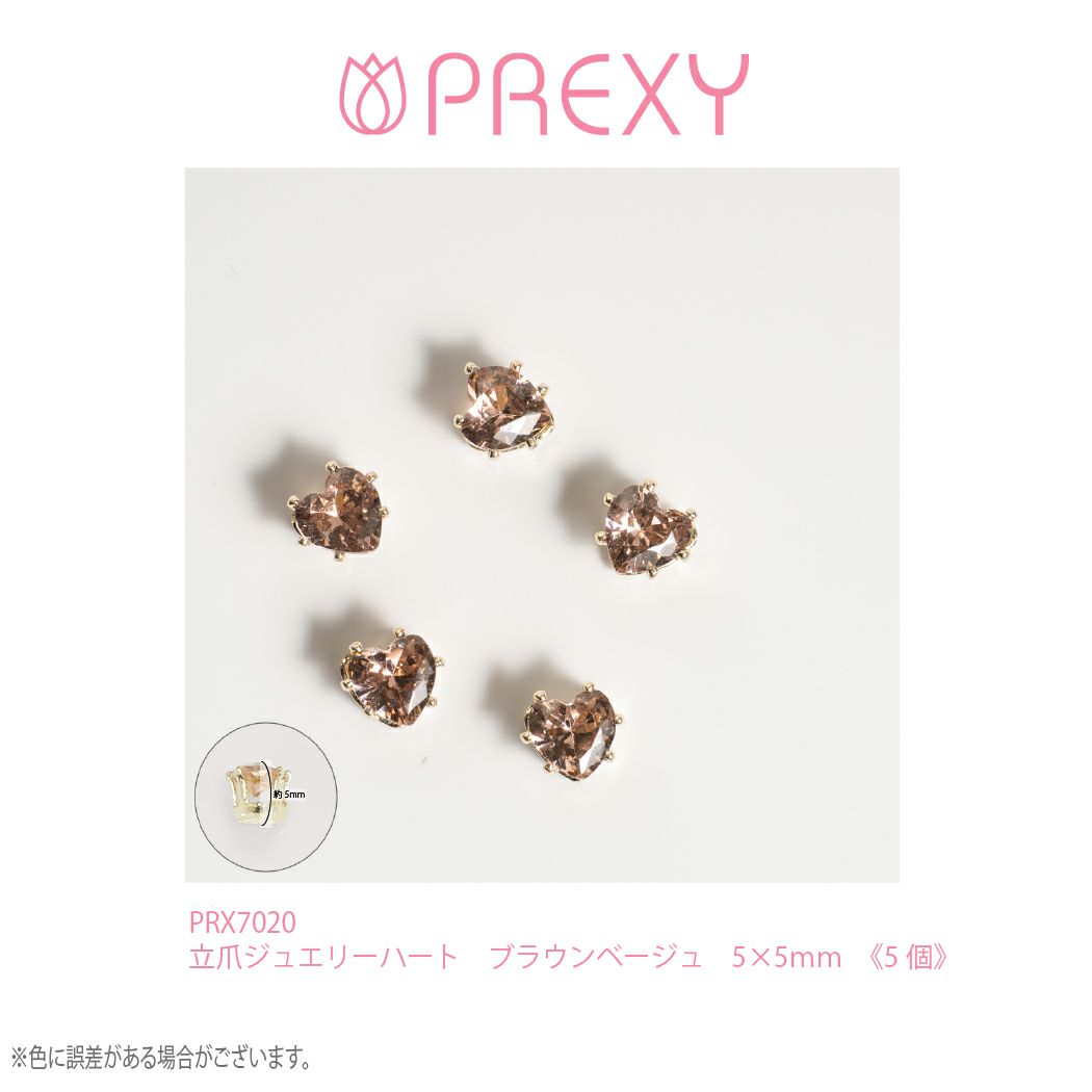 PREXY TATEZUME JEWELRY HEART 5X5MM