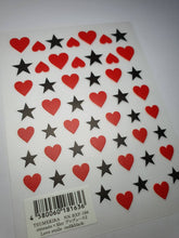 Load image into Gallery viewer, TSUMEKIRA LOVE ETOILE RED & BLACK | NN-RXF-104