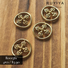 Load image into Gallery viewer, GOLD PENTACLE CHARM R001561