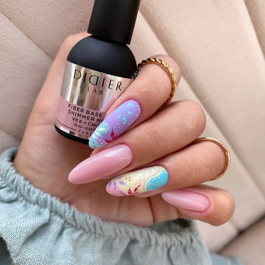 DIDIER LAB FIBER BASE GEL - SHIMMER NUDE