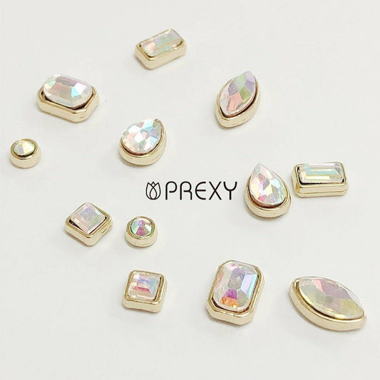 AURORA STONE WITH 18K LONG SQUARE PEDESTAL PRX6122