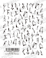 Load image into Gallery viewer, TSUMEKIRA 【ES】 FUMI × F/LINE BLACK | ES-FUM-111