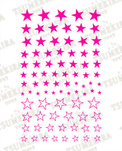 Load image into Gallery viewer, TSUMEKIRA 【ES】 NEON STAR NEON PINK | ES-NST-101