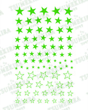 Load image into Gallery viewer, TSUMEKIRA 【ES】 NEON STAR NEON GREEN | ES-NST-104