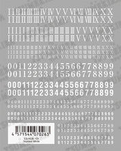 Load image into Gallery viewer, TSUMEKIRA 【ES】 NUMBER WHITE | ES-NUB-101