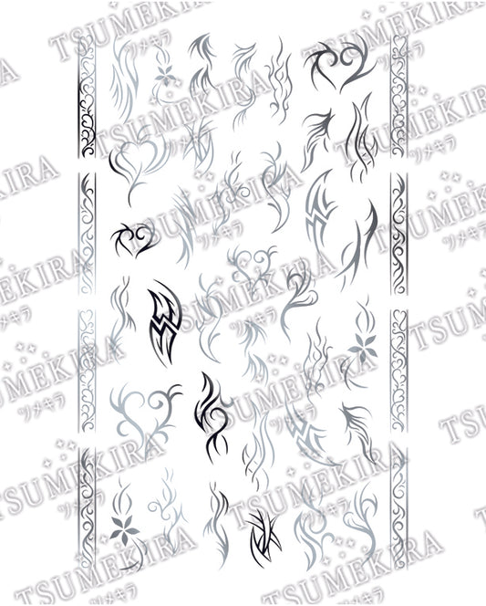 TSUMEKIRA【ES】 SHIOMI HAYATO × TRIBAL SILVER | ES-SOM-105