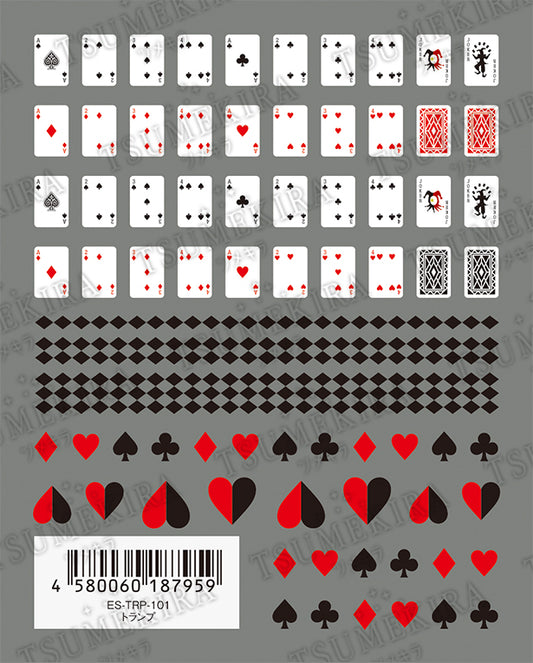 TSUMEKIRA 【ES】 TRUMP PLAYING CARDS | ES-TRP-101
