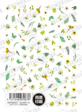 Load image into Gallery viewer, TSUMEKIRA DRIED FLOWER DOUBLE SIDED 3 | NN-DFR-103