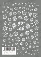 Load image into Gallery viewer, TSUMEKIRA CRANBERRY NAIL × GRADATION FLOWERS WHITE | NN-KJR-109
