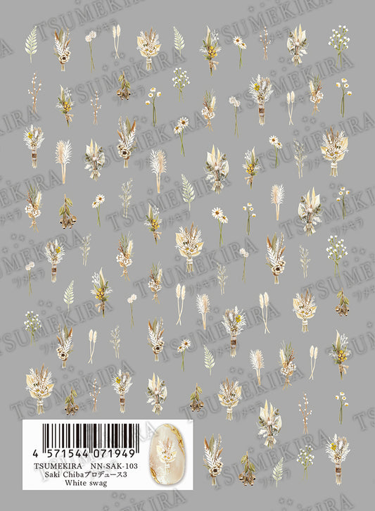 TSUMEKIRA SAKI CHIBA × WHITE SWAG | NN-SAK-103