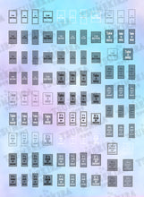 Load image into Gallery viewer, TSUMEKIRA HANAKO × AURORA FILM SEAL MODE LOGO | OH-HNK-101