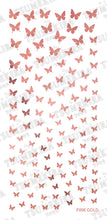 Load image into Gallery viewer, TSUMEKIRA BUTTERFLY SILHOUETTE PINK GOLD | SG-BSA-104