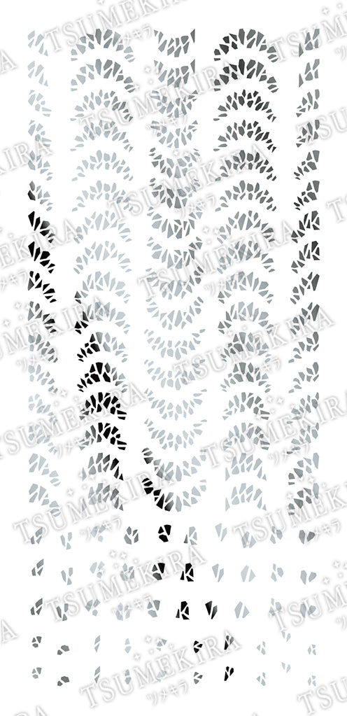 TSUMEKIRA GLASS FRENCH SILVER | SG-GFL-101