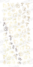 Load image into Gallery viewer, TSUMEKIRA SANZOU × ONE STROKE WRITING MATTE GOLD | SG-SNZ-106