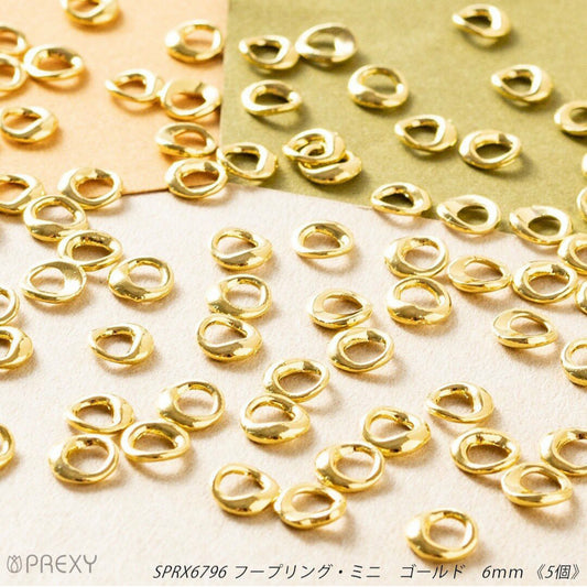 HOOP RING MINI GOLD SPRX6796