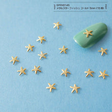 Load image into Gallery viewer, METAL STARFISH GOLD