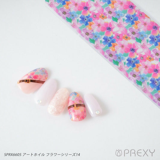 PREXY ART FOIL FLORAL SERIES SPRX6605