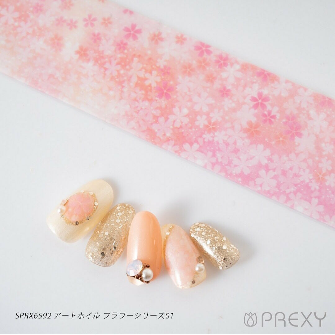 PREXY ART FOIL FLORAL SERIES SPRX6592