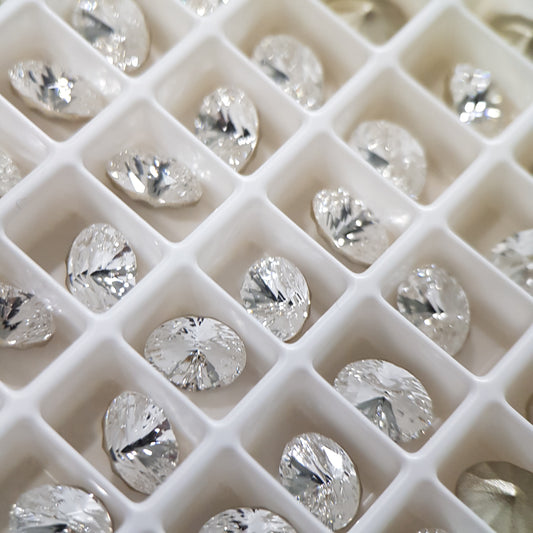 SWAROVSKI 4160 MYSTIC OVAL CRYSTAL