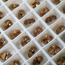 Load image into Gallery viewer, SWAROVSKI 4160 MYSTIC OVAL LIGHT COLORADO TOPAZ