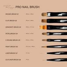 Load image into Gallery viewer, RUYIYA PRO NAIL BRUSH - WALNUT SERIES