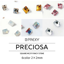 Load image into Gallery viewer, PRECIOSA SQUARE MC211 2X2MM FANCY STONE