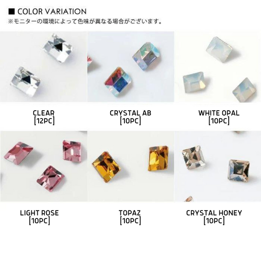 PRECIOSA SQUARE MC211 2X2MM FANCY STONE