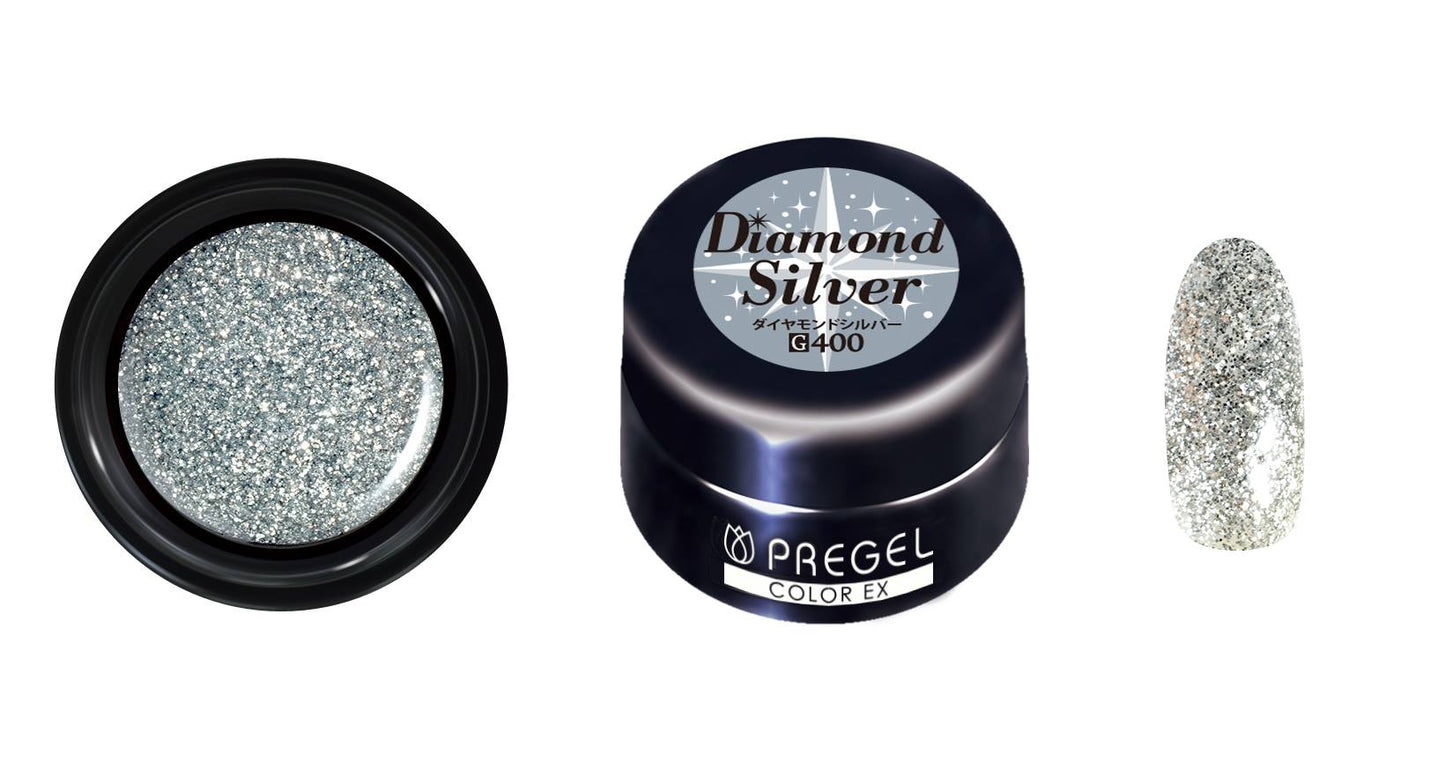 PREGEL COLOR EX 400 DIAMOND SILVER