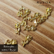 Load image into Gallery viewer, GOLD GORGEOUS ROSE R000560