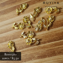 Load image into Gallery viewer, GOLD GORGEOUS ROSE R000560