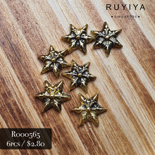 Load image into Gallery viewer, GOLD PUNK STAR R000565
