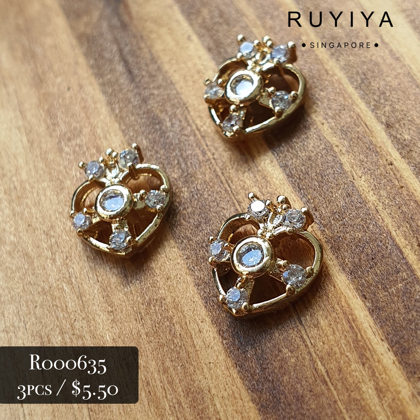 GOLD SAILORMOON'S TREASURE BOX CHARM R000635