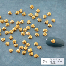 Load image into Gallery viewer, SHELL SCALLOP GOLD