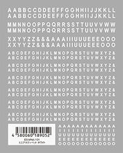 Load image into Gallery viewer, TSUMEKIRA 【ES】 MINI ALPHABET WHITE | ES-MNA-101